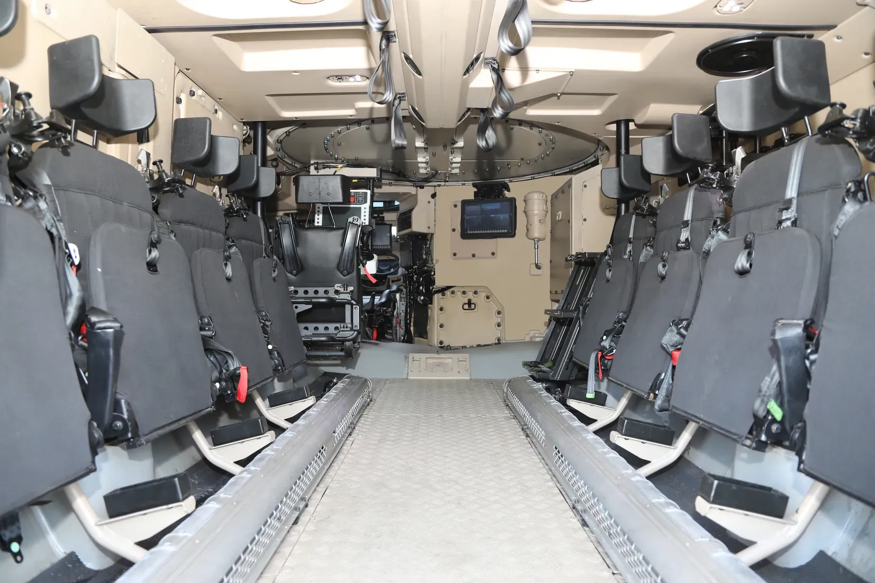 Troop compartment of the TAIMAS platform
