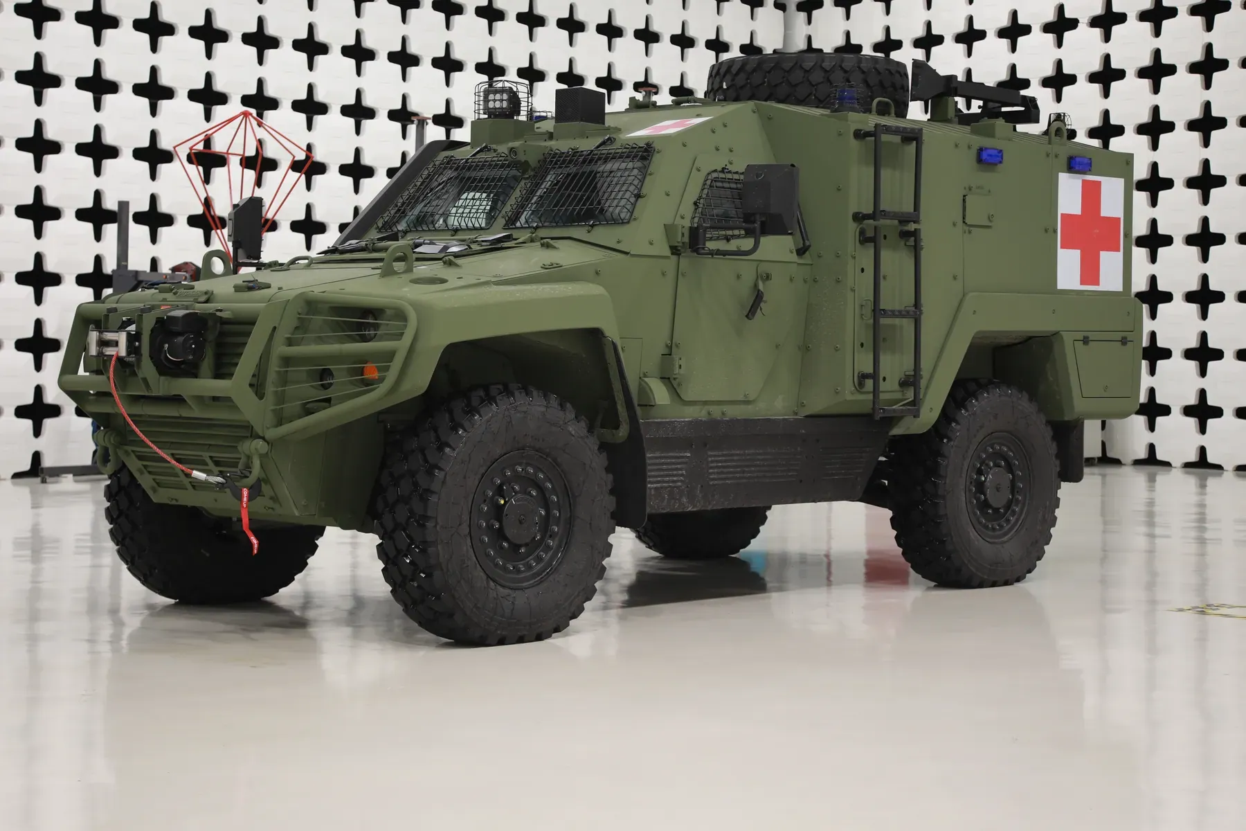 AIBAR 4×4 field ambulance