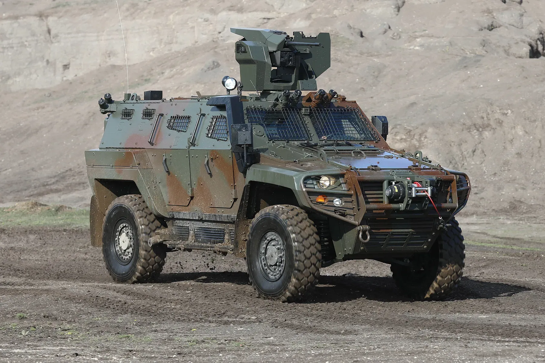 AIBAR 4×4 with remote weapon station